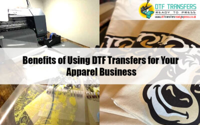 Top 5 Benefits of Using DTF Transfers for Your Apparel Business