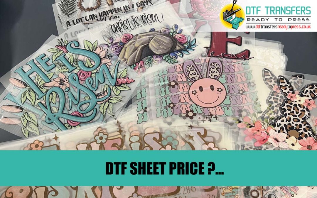 dtf sheet price