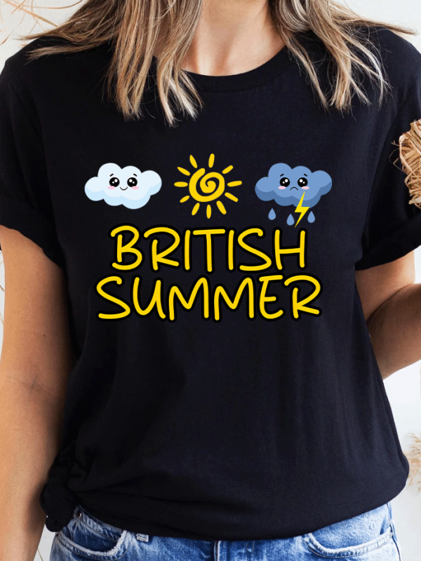 British summer t shirt